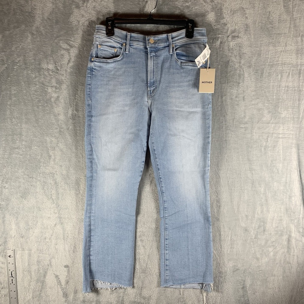 Mother Women's Jeans The Insider Crop Step Fray Limited Edition 30